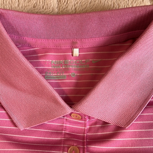 Nike golf shirt - pink polo - Picture 8 of 8
